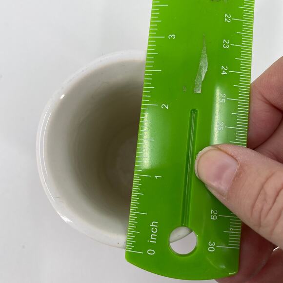 Miramar of California MCM vintage coffee mug brown herringbone pattern - Picture 5 of 6